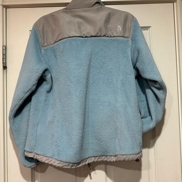 EUC Women’s Blue North Face Fleece Jacket sz M - Picture 7 of 11